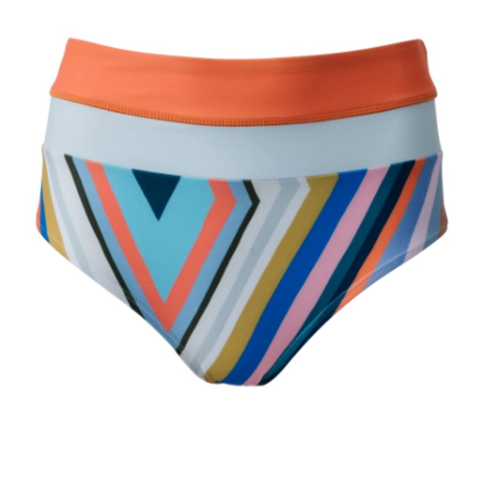NWT - Nani Swimwear Millie Colorblock Bottom - S